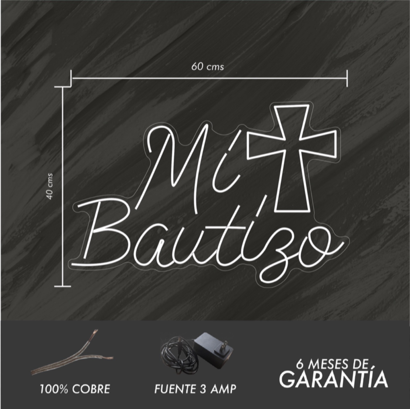 Mi Bautizo - medidas